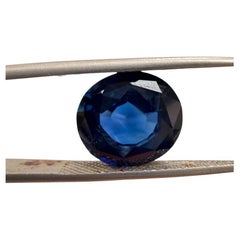 GIA Certified 6.07ct Oval Sapphire Gemstone