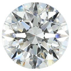 GIA zertifiziert 6,07ct Runde G SI1 Diamant lose oder in Solitär-Ring gesetzt