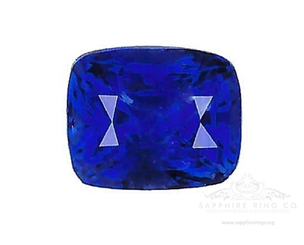 Contemporary GIA Certified 6.21 ct Natural Blue Sapphire - Origin Report For Sale