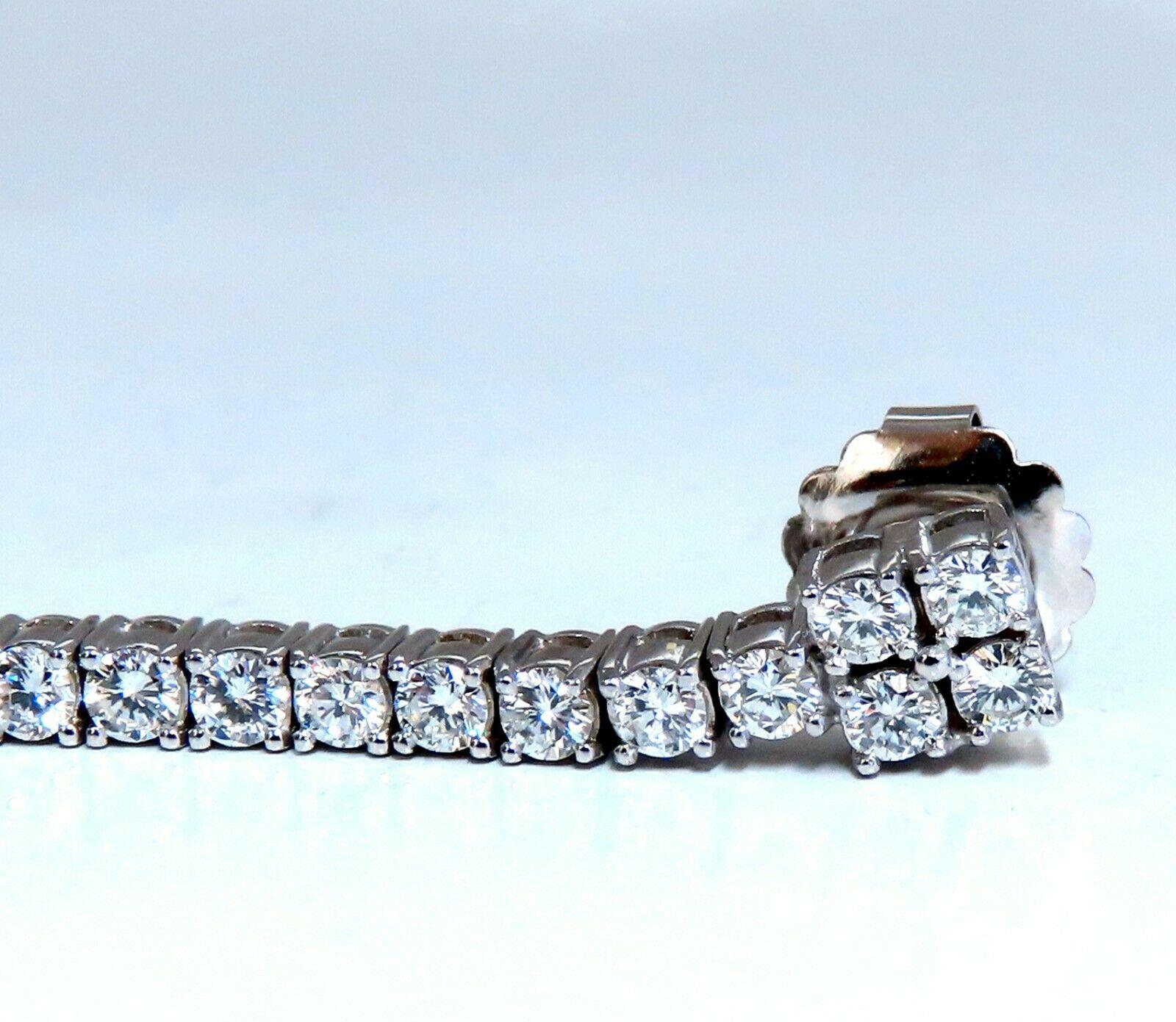 GIA Certified 62.22Ct Natural Aquamarine Diamonds Dangle Earrings 18Kt Platinum For Sale 1