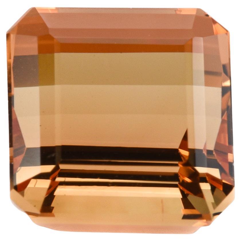 GIA Certified 6.41 Carats Imperial Topaz For Sale