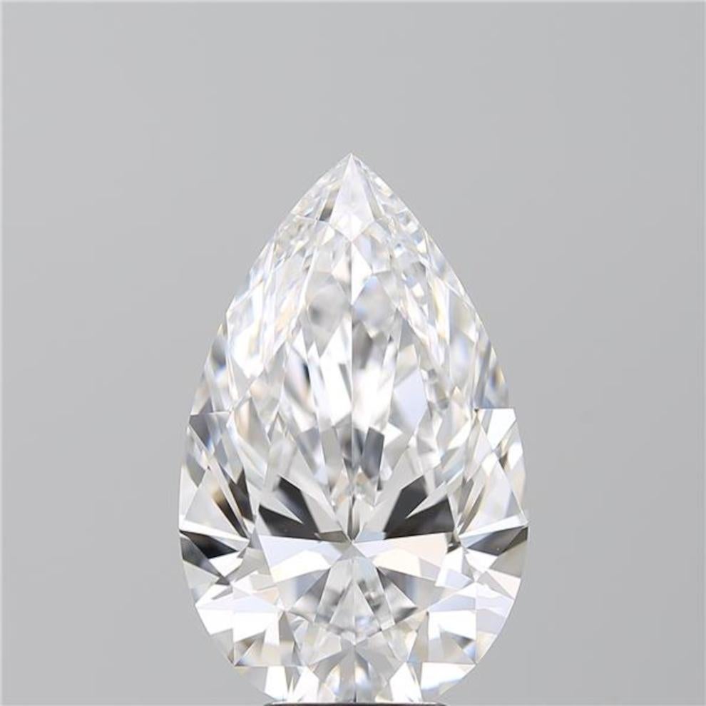 6ct pear diamond ring