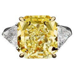 Gelbe Diamant-Verlobungsringe
