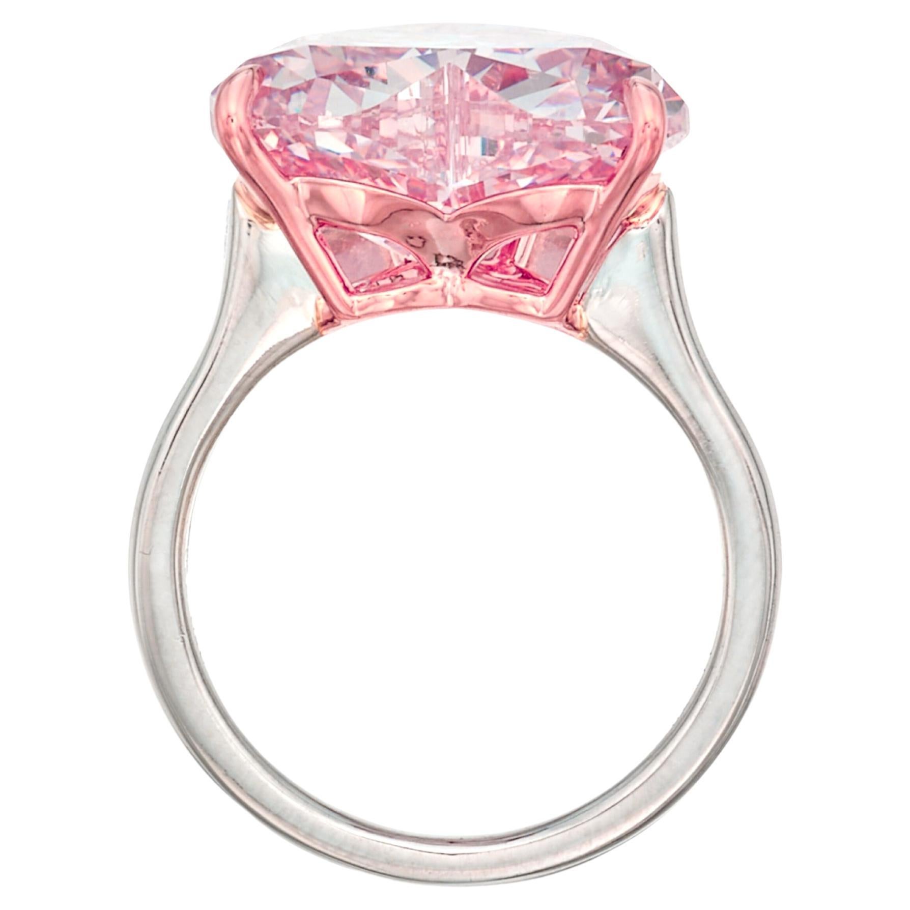 GIA Certified 7.00-Carat Fancy Pink Flawless Heart-Shaped Diamond Ring
Investment Grade • Ultra Rare • Exceptional Provenance

An extraordinary and museum-worthy gem — this 7.00-carat Fancy Pink diamond, heart-shaped, boasts the Flawless clarity