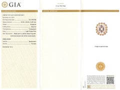 GIA Certified 70 Carat Asscher Cut Kunzite Ring