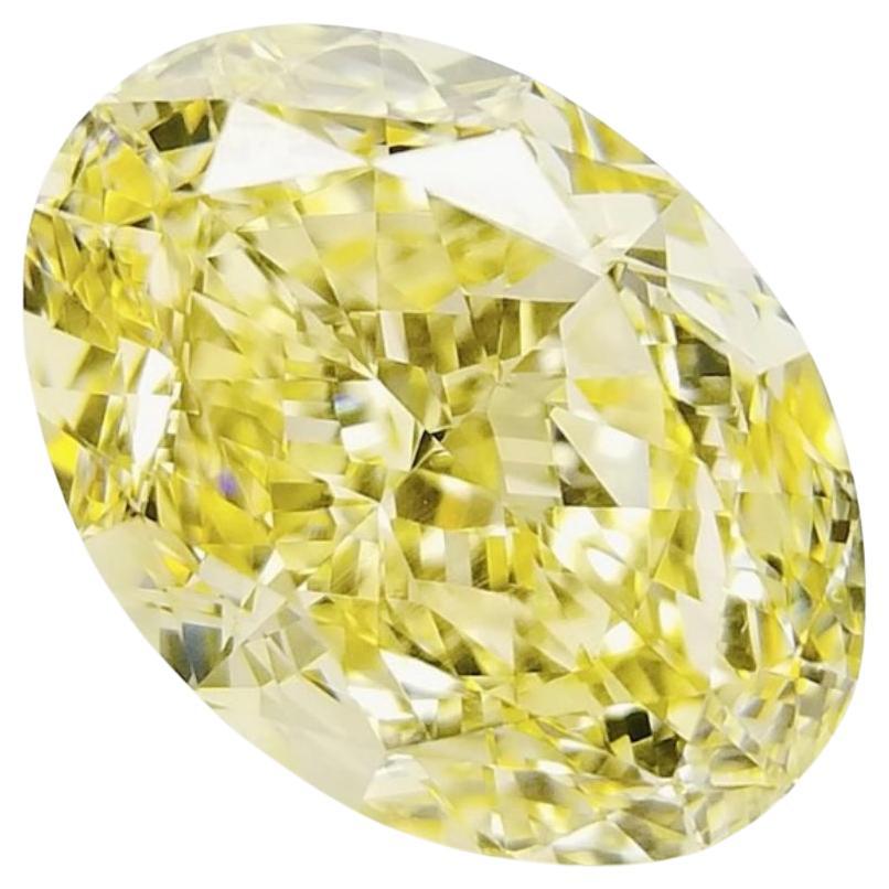 GIA Certified 7.00 Carats Fancy Yellow Diamond  For Sale
