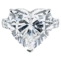 GIA zertifiziert 7,00 Karat FLAWLESS Klarheit D Farbe 18K Gold Ohrringe
