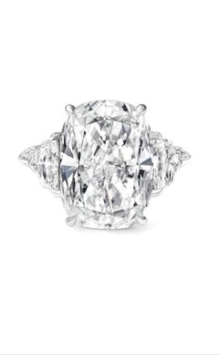 GIA Certified 7.00 Carats Natural Diamond 18K Gold Ring