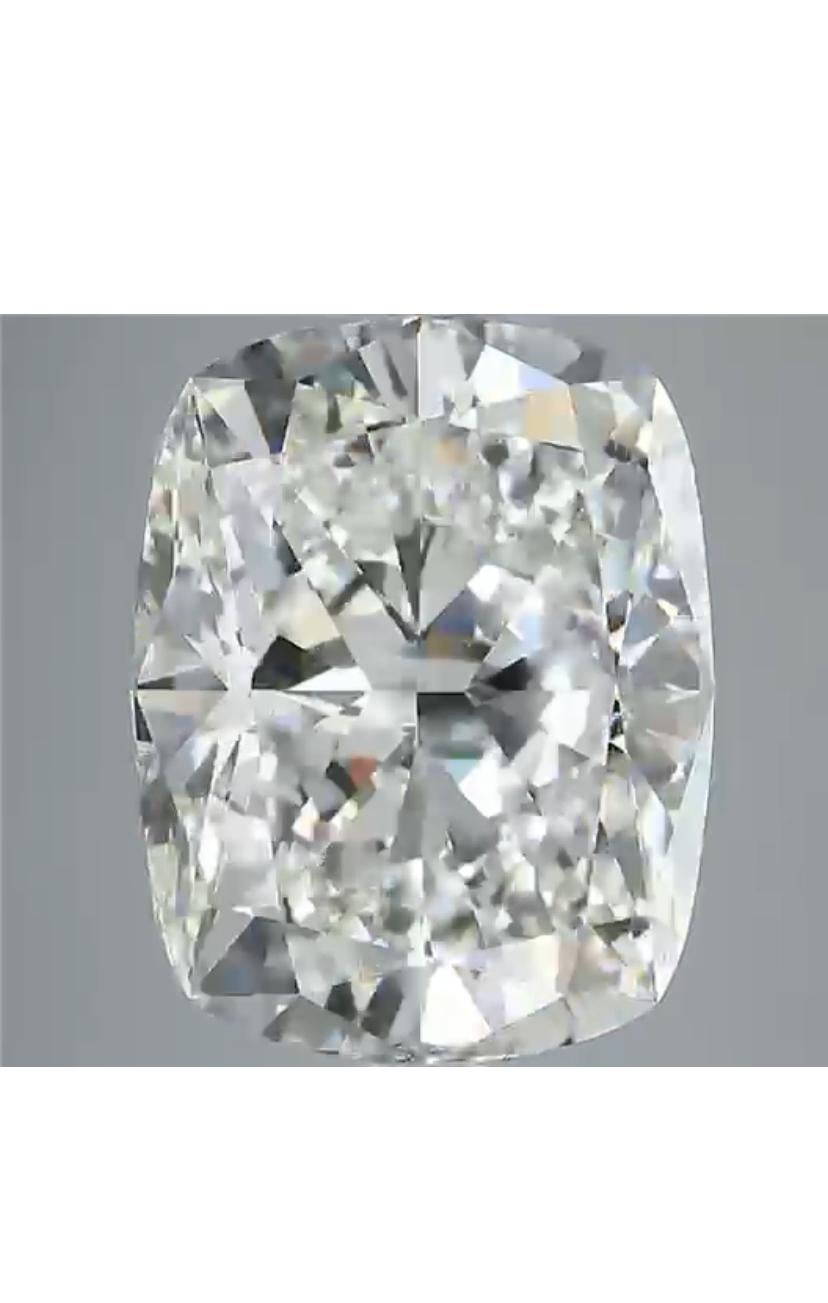 Rare grand diamant naturel certifié GIA, en taille coussin, de 7,00 carats, couleur I, pureté VS2, très étincelant, brillant, une pièce exceptionnelle.
Complet avec certificat GIA.

Prix de vente.
