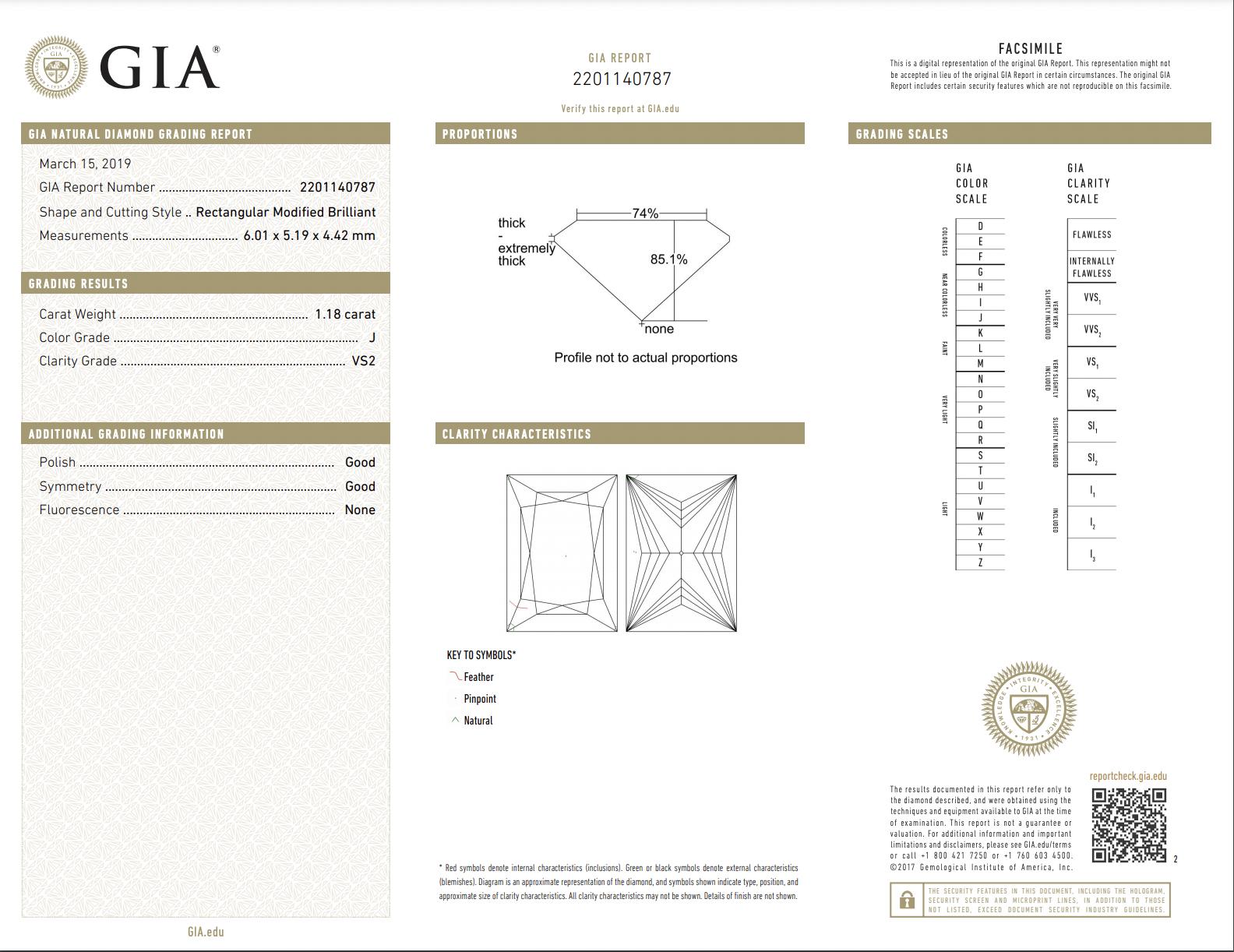 GIA Certified 7.01 Carat Light Yellow Platinum Diamond 3-Stone Engagement Ring 5