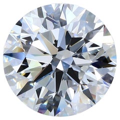 GIA zertifiziert 7,01ct F VVS2 Runde Diamanten lose oder in Solitär-Ring gesetzt