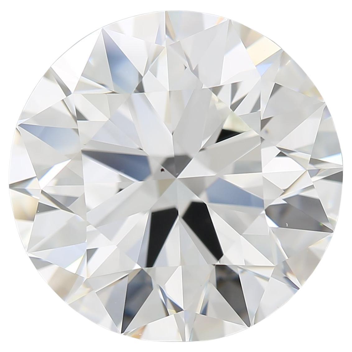 GIA Certified 7.07ct Round Diamond G VS2 Loose or Set in Solitaire Ring