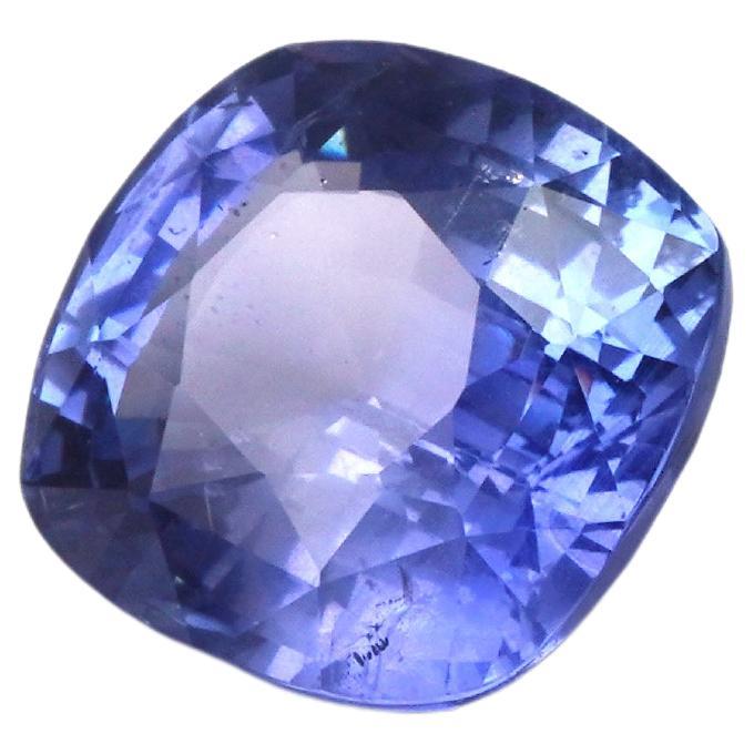 GIA Certified 7.17 Carat No Heating Changing Color Sapphire For Sale