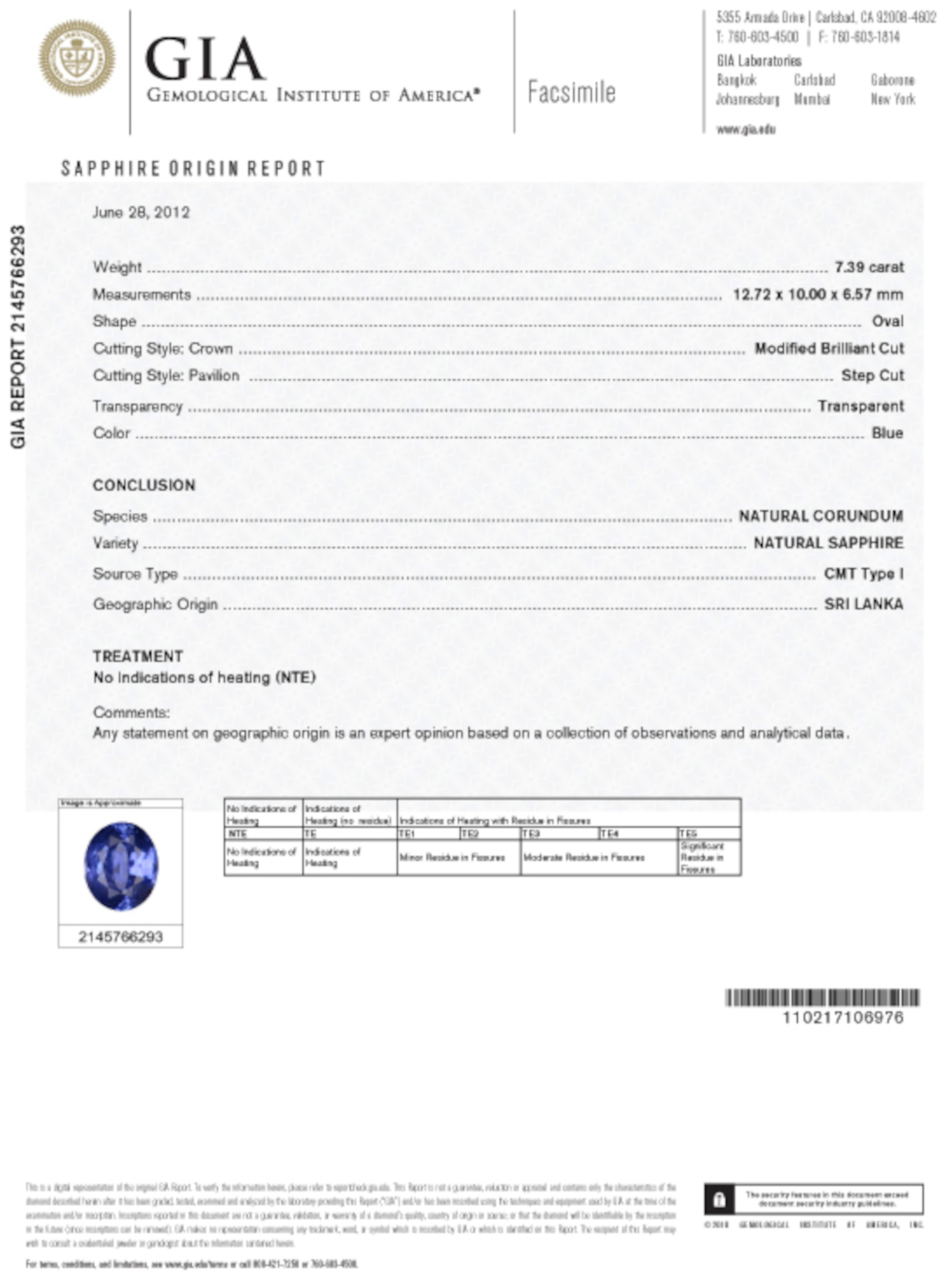Oval Cut GIA Certified 7.39 Carat VIVID Blue Unheated Diamond Engagement Ring For Sale