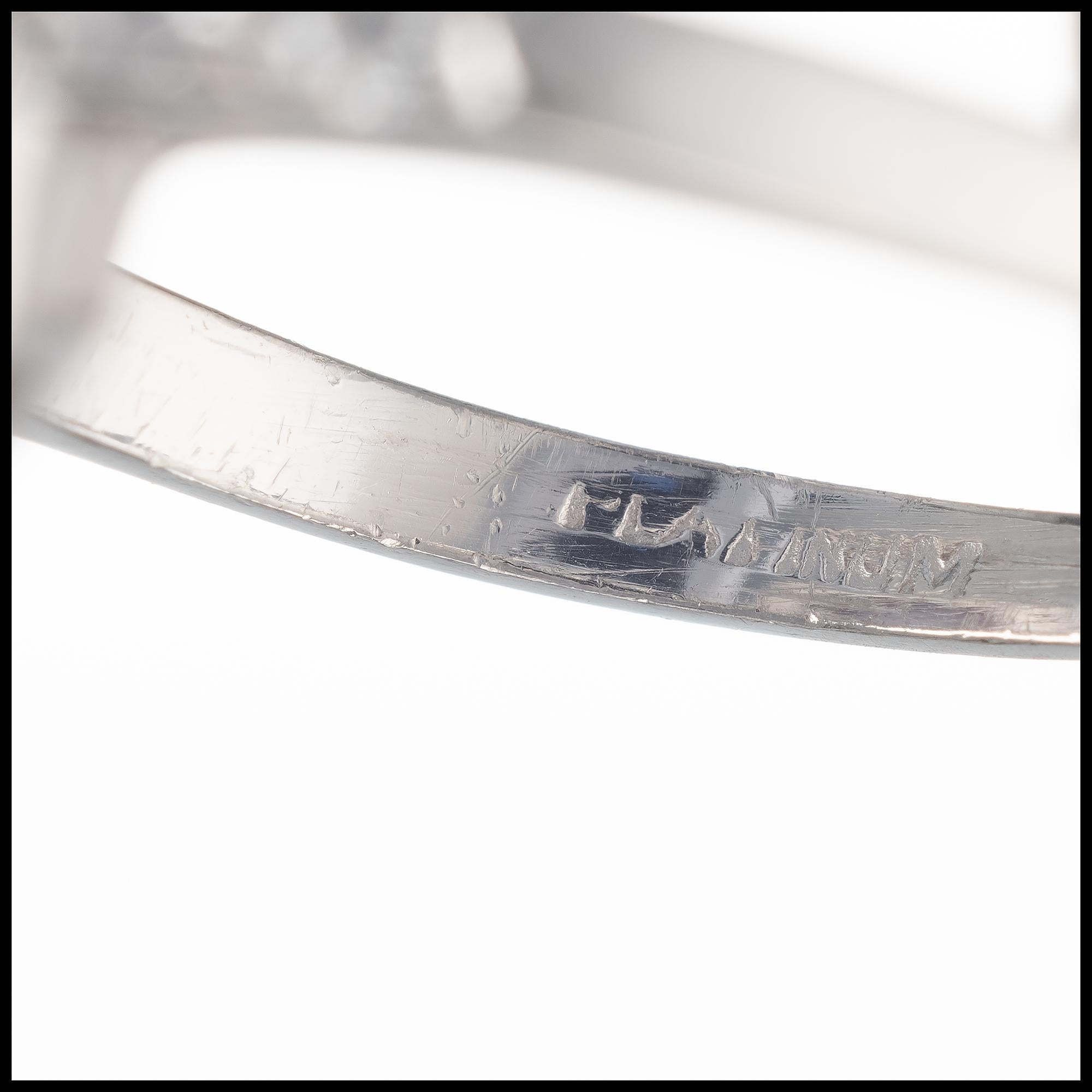 Women's GIA Certified 7.40 Carat Star Sapphire Diamond Platinum Ring