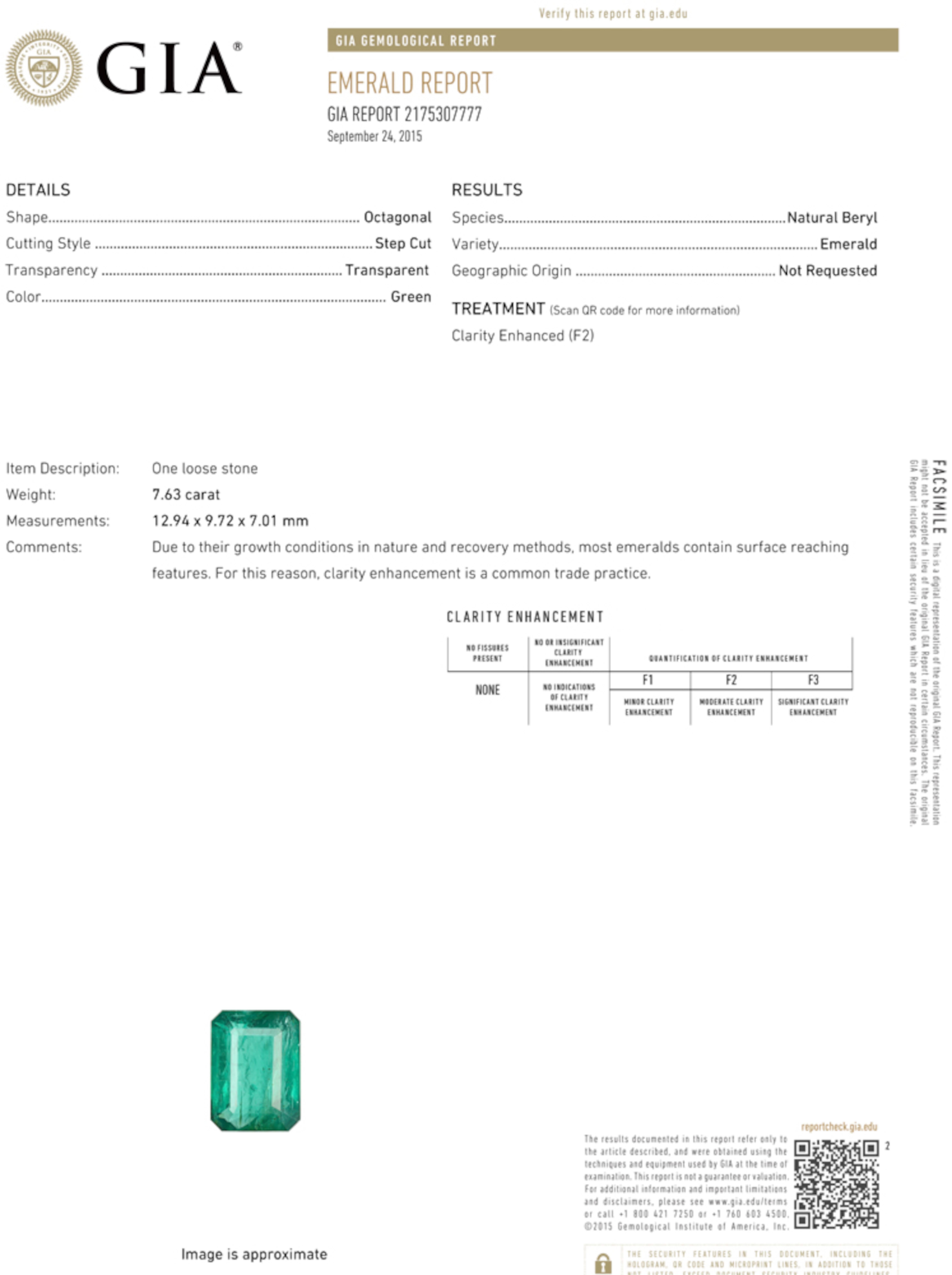 Emerald Cut GIA Certified 7.63 Carat VIVID GREEN Emerald Diamond Ring For Sale
