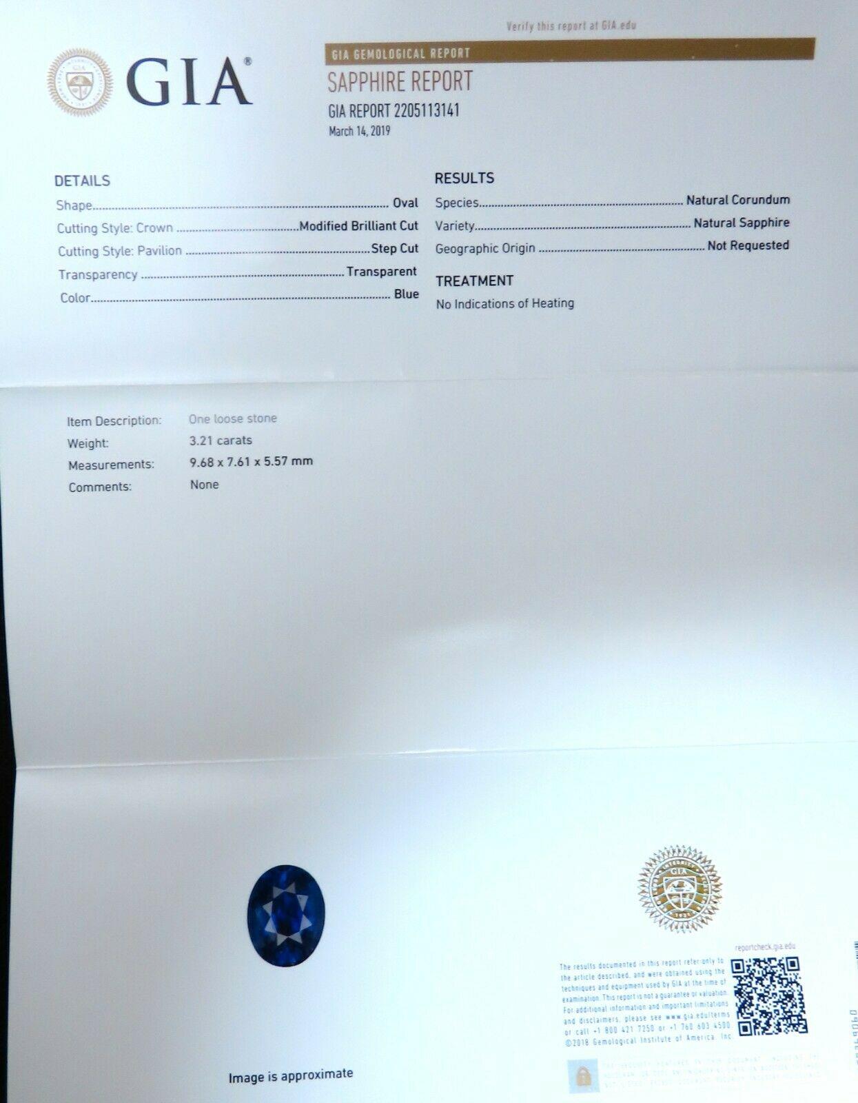 Boucles d'oreilles saphir bleu naturel certifié GIA 3.60ct & 3.21Ct.

Rapport # 5202463582 & 2205113141

VS clean clarity / Transparent

Bleu royal classique

10,00 X 7,45 X 5,81mm

9,68 X 7,68 X 5,57mm

1.76ct Side natural Rounddiamonds (diamants