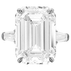 Außergewöhnlicher GIA-zertifizierter 8,03 Karat Diamant im Smaragdschliff D Farbe Typ IIA