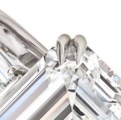 GIA Certified 8 Carat Emerald Cut Diamond Ring