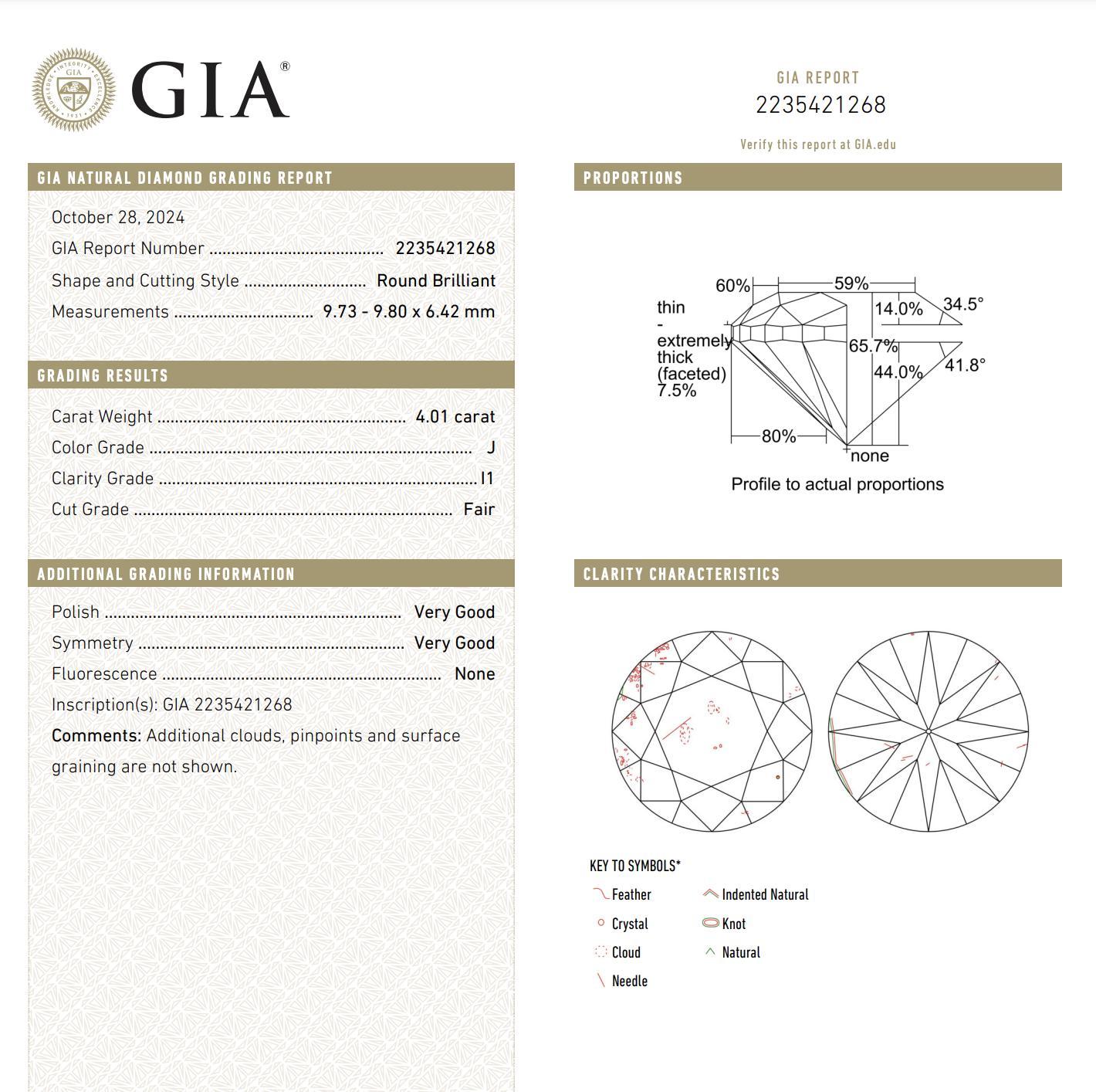 GIA Certified 8.02 Carat TW Natural Round Cut Diamond Stud Earrings In New Condition For Sale In Miami, FL