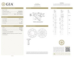 Diamante rotondo certificato GIA 8,05ct F SI1 sciolto o incastonato in un anello solitario