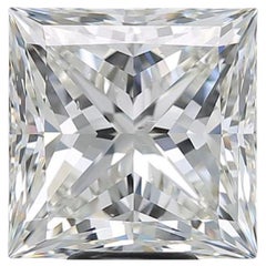 GIA Certified 8.08ct Princess Cut Diamond I SI1 Loose or Set Solitaire Ring