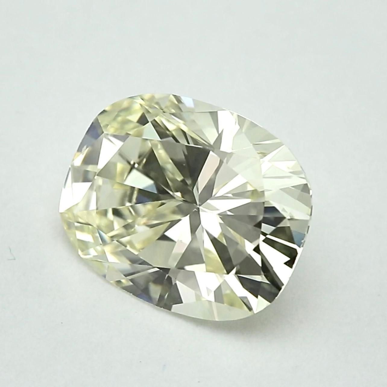 Taglio cuscino antico Certificato GIA - Diamante Brilliante da 8,19 ct. in vendita
