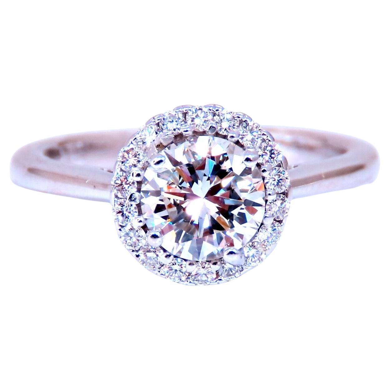 GIA Certified .81ct Natural Round Diamond solitaire ring G/Vs2*