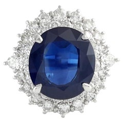 GIA Certified 8.47 carat Halo Ring
