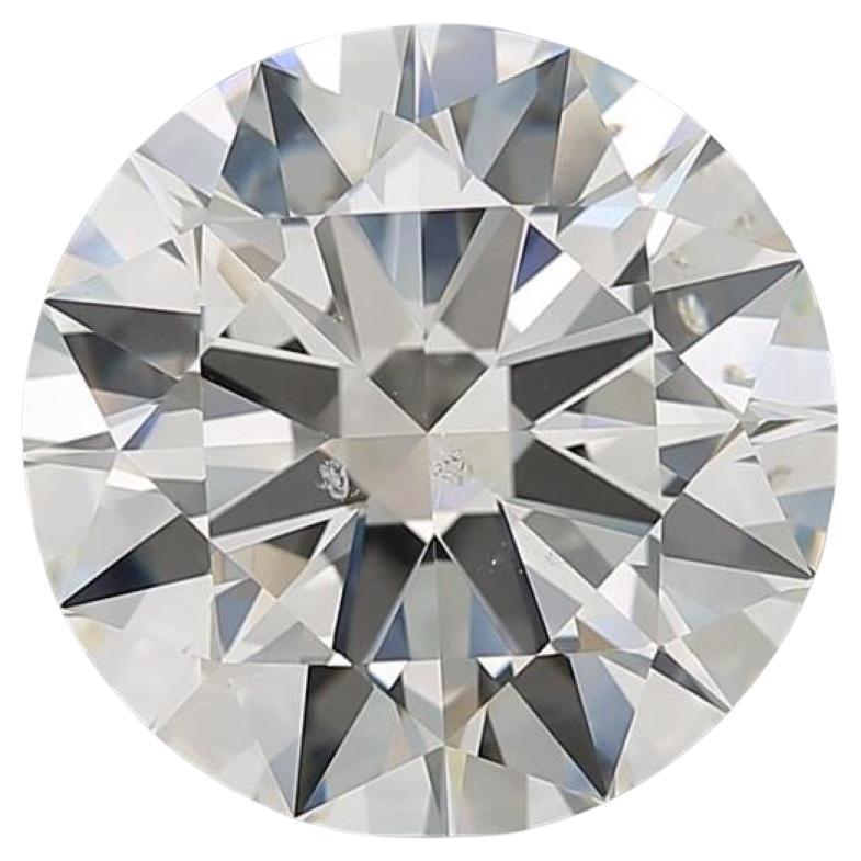 GIA Certified 8.5ct Round K SI2 Natural Diamond Loose or Set in Solitaire Ring