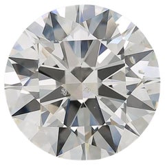 GIA Certified 8.5ct Round K SI2 Natural Diamond Loose or Set in Solitaire Ring