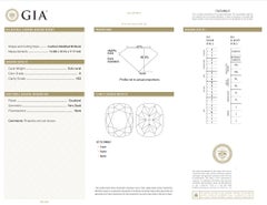 GIA-zertifizierter 8,64 Karat Diamantring aus 18 Karat Gelbgold mit Kissenschliff