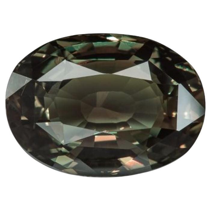 Alexandrite du Sri Lanka, certifiée GIA, à couleur changeante naturelle, de 8,73 carats 