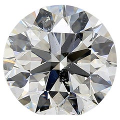 GIA Certified 9.02ct J SI2 Round Diamond Loose or Set in Solitaire Ring