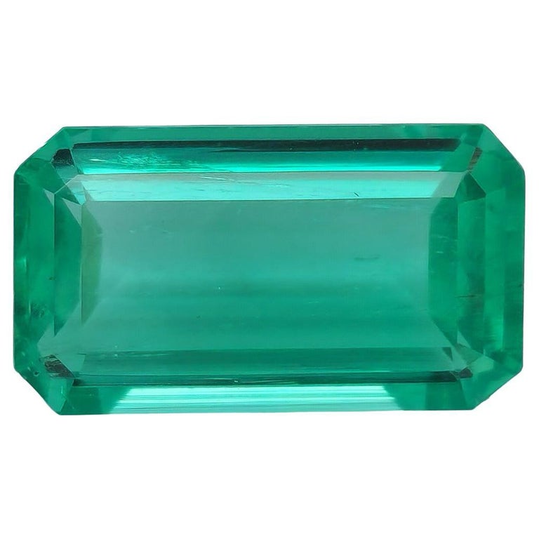 Troc Echange EMERAUDE CABOCHON DE COLOMBIE 9,10 CARATS sur