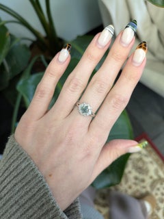 GIA Certified Alexandrite Ring with Natural Diamond Accents: Solid 14k Dual Gold