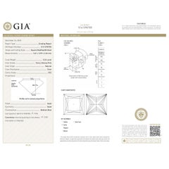GIA Certified Argyle Fancy Intense 0.26 Carat Princess Cut Loose Diamond