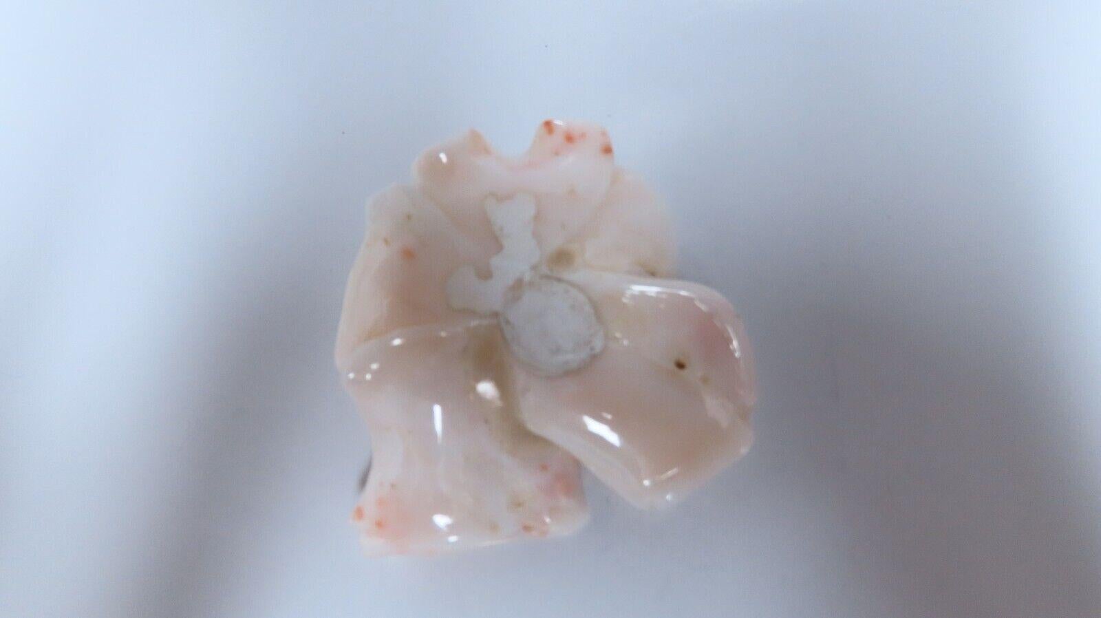Uncut GIA Certified Carved Coral For Sale