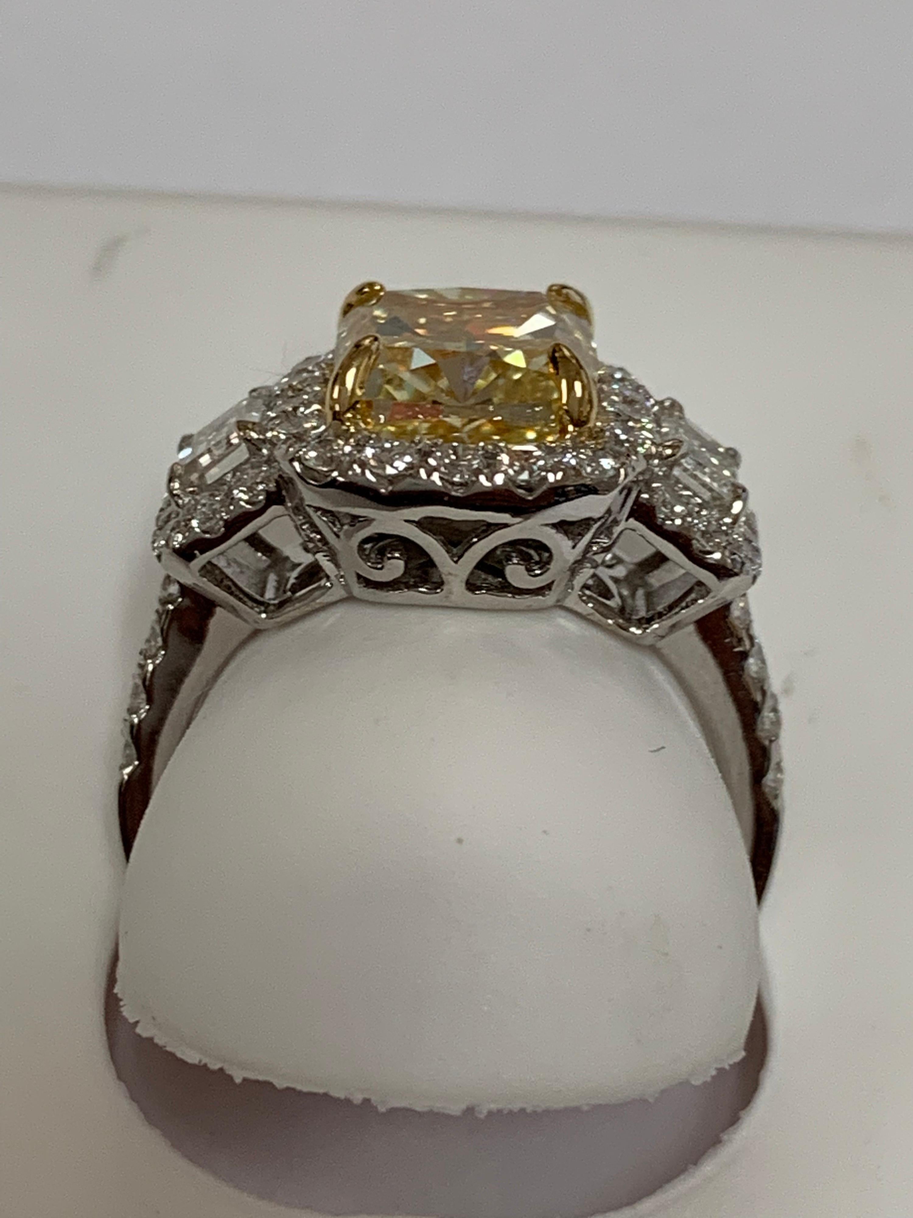 3.5 carat diamond ring