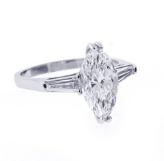 G.I.A. Certified Classic Marquise Diamond Ring