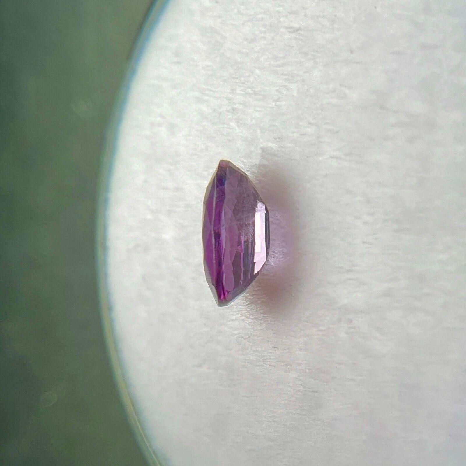 GIA-zertifizierter Farbwechselgranat Natural 0,62ct Ovalschliff Pyrop Spessartin im Angebot 9
