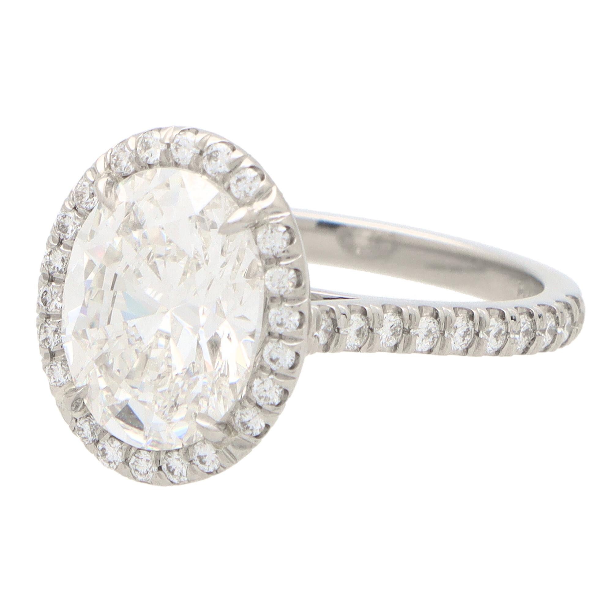 oval square diamond ring