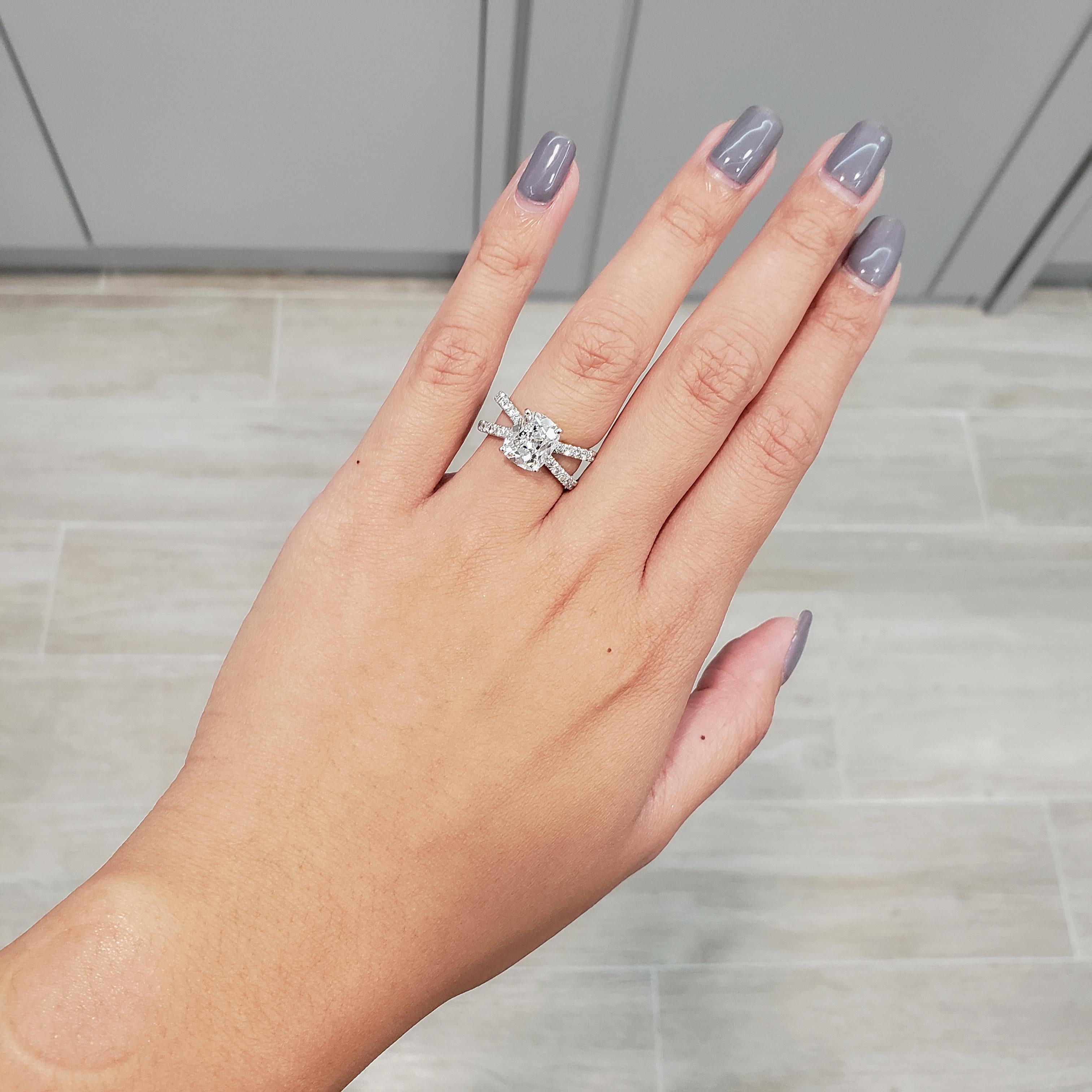 split shank engagement rings