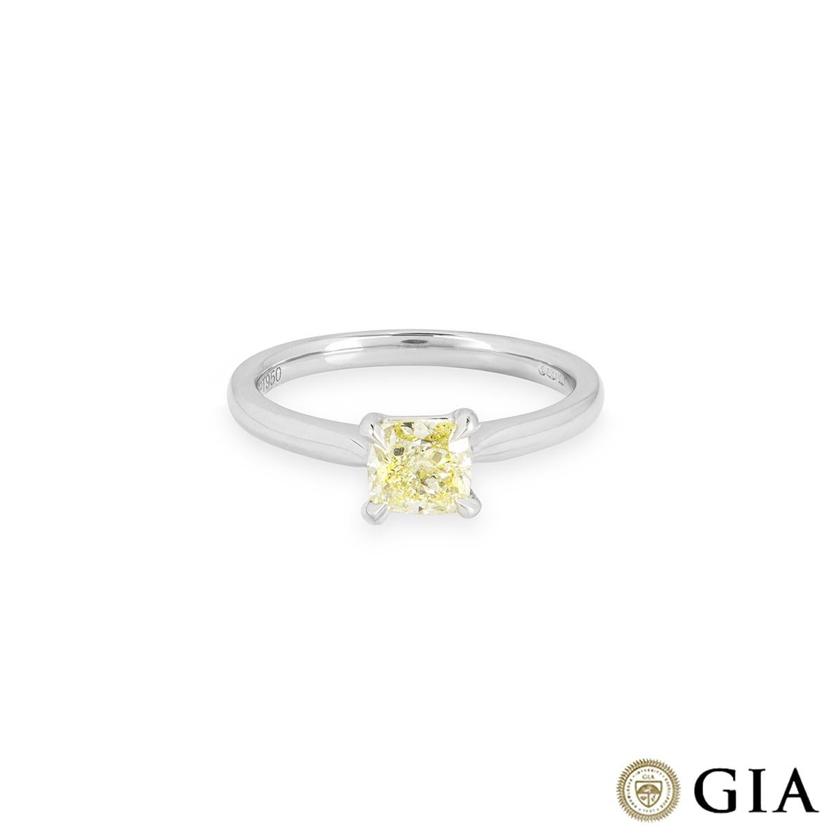 1.01 carat cushion cut diamond