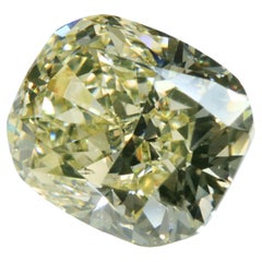 GIA Certified Cushion W-X Yellow Diamond 1.38ct 