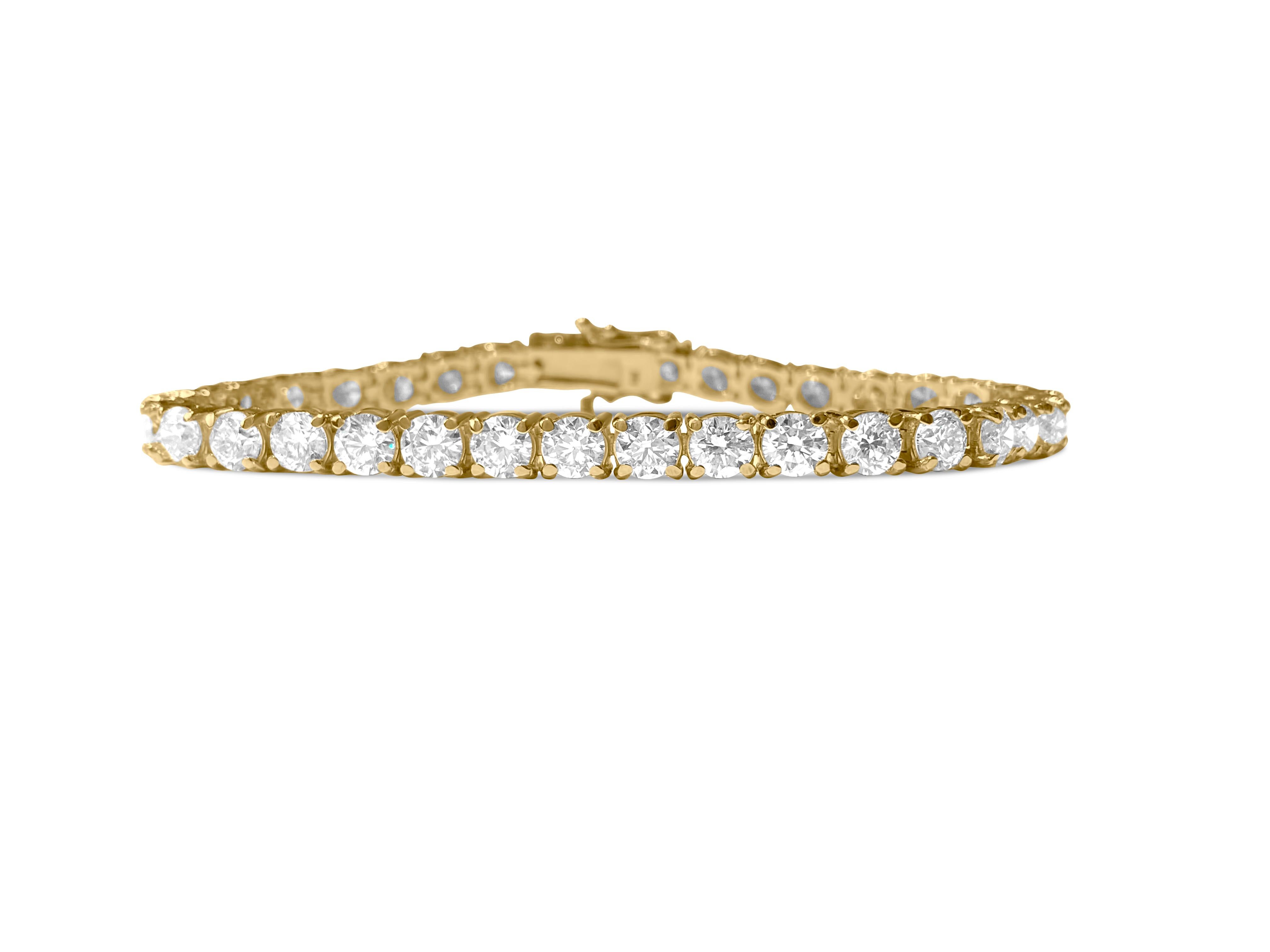 custom diamond tennis bracelet