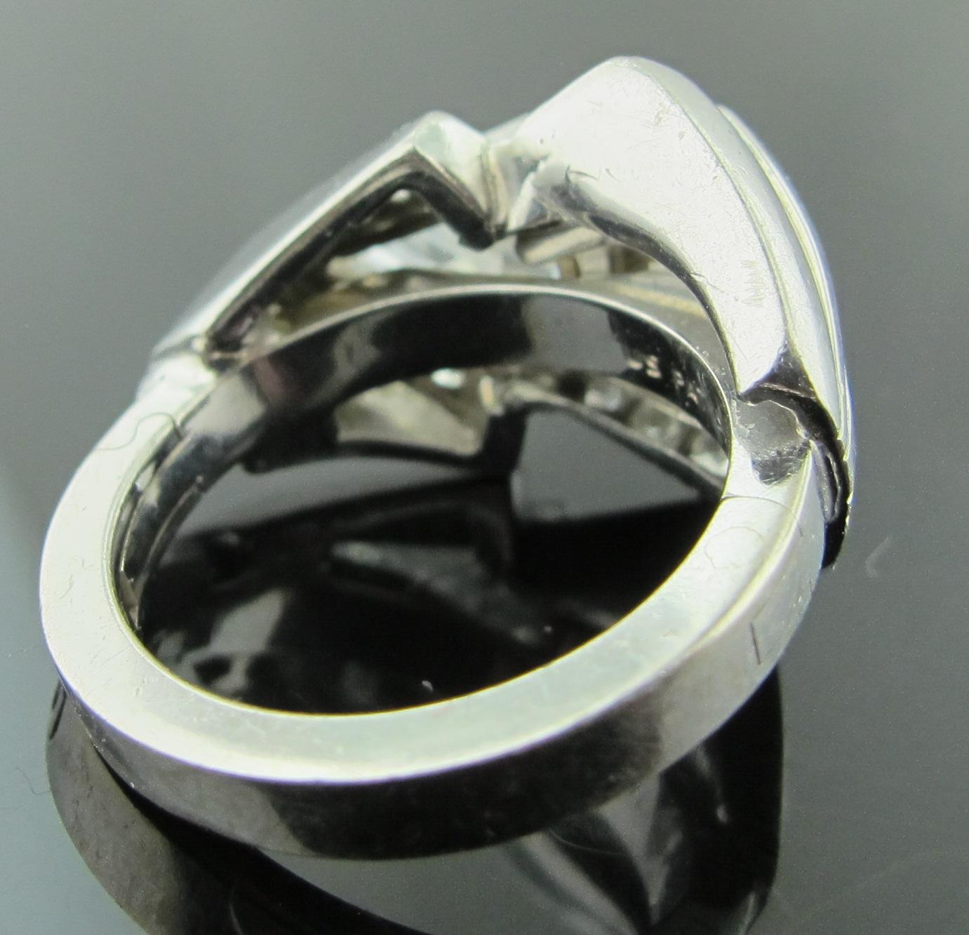 Art Deco GIA Certified D Color 1.85 Carat Shield Cut Diamond Ring in Platinum/14 Karat
