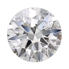 GIA Certified D Color VS1 Clarity 7.07 Carat Round Diamond Engagement Ring