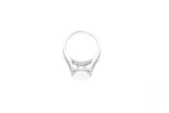 GIA Certified D Color VVS2 Clarity Emerald Cut Diamond and Gold Ring