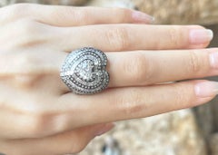 GIA Certified D, IF Diamond Ring set in Platinum 950 Settings